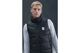 Resim Nike Air Max Storm Fit Men's Windrunner Gi Black Waistcoat Spor Yelek Siyah 