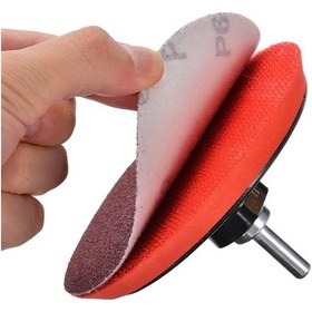 Resim 20 Parça Cırt Zımpara Seti + Matkap Aparatı 115 MM 