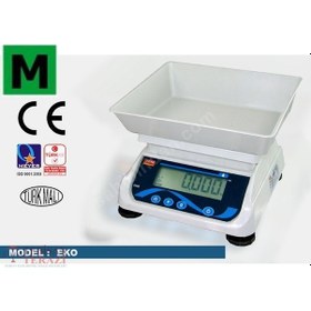 Resim Tem Terazi Eko 30 KG 5 Gr Rs-232 Çıkış 