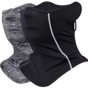 Resim Bir adet Yaz Güneş Kremi Boyun Bandı Açık Hava Toz Geçirmez Bahar Yaz Spandex Güneş Kremi Bisiklet Maskesi Erkek Boyun Koruması, Boyun Bandı 