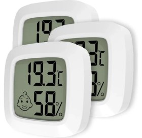 Resim 3 Adet | YS28 Mini Sıcaklık ve Nem Ölçer 