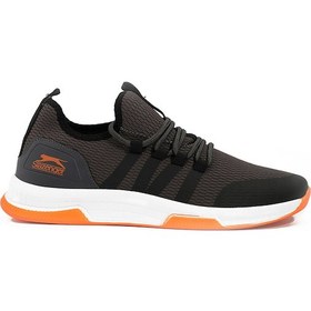 Resim Slazenger TUESDAY I Kadın Koyu Gri / Turuncu Koşu & Yürüyüş Spor Ayakkabısı 