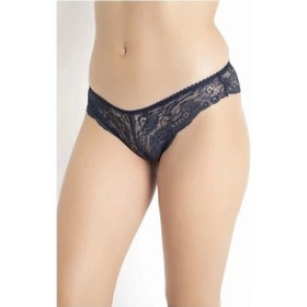 Resim Mtm My The Mall G-box 927 Kadın Dantelli Brazilian Bikini Lacivert 