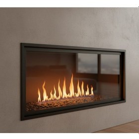 Resim 11 X 6 Yüksek Isıya Dayanıklı Şömine Kuzine Soba Camı 4 Mm - Seramik Cam Bal Rengi, Şeffaf 