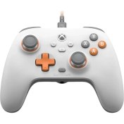 Resim Xbox Series X|s, Xbox One ve Windows 10/11 Için T7 Kablolu Oyun Kumandası, Tak ve Çalıştır Oyun Oyun Oyun Pedi, Hall Efektli Joysticks/hall Trigger, 3,5 mm Ses Jakı - Beyaz 