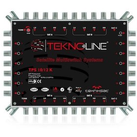 Resim 10X12 Kaskatlı Uydu Dağıtım Santrali Teknoline Zamak Multiswitch 