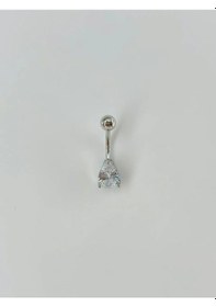 Resim Su Damlası Detaylı Göbek Piercing Çok Renkli 75156562 
