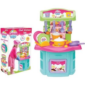 Resim Çocukların Hayal Gücünü Besleyen Oyuncak Mutfak Seti 16 Parça 