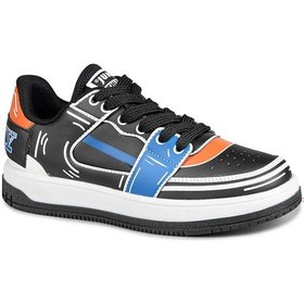 Resim Jump 28129 Çocuk Fılet I Black/royal/orange Spor 
