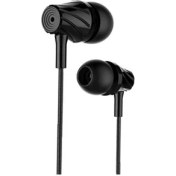 Resim Sunix Stereo Ses Mikrofonlu 3.5mm Jack Kulak Içi Kablolu Kulaklık Siyah Sx-07 