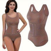 Resim 1 adet Kadın Sıkı Korset Bel Kemer - Popo Kaldırma ve Arka Şekillendirme, Elastik Naylon/Spandex Karışımı, Zarif Düz Renk, Tüm Mevsim Şal Eğitmeni, Doğum Sonrası İyileşme ve Kilo Kaybı için Uygun, Yüksek Bel, Dar Kesim, Zarif Tasarım, Poliamid Malzeme, Doğum Sonrası İyileşme Ekipmanı | Zarif Düz Renk | Örgü Kumaş Yapısı, Doğum Sonrası İyileşme Giyimi | Sıkı Korset | Toka Kapatma, Doğum Sonrası İyileşme Giyimi 