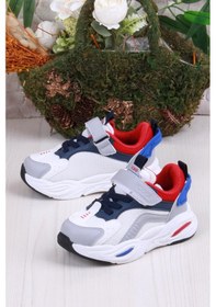 Resim Fort Cool Evo Rahat Hafif Sneaker Erkek Çocuk Ayakkabı Beyaz - Lacivert 