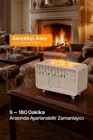 Resim EN SİGA Nemlendirici Ses Kutusu Ve Gece Lambası 8 Ortam Sesi Uyku Kolaylaştırıcısı 