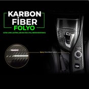 Resim Karbon Fiber Folyo 5d Ultra Parlak Hava Kanallı 70cm X 152cm 