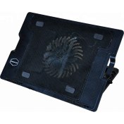 Resim Concord Işıklı Ledli Standlı Tek Fanlı Laptop Soğutucu Concord C-882 