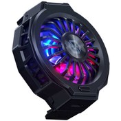 Resim Benks Sr07 Rgb Işıklı Fırtına Telefon Soğutucu Fan Oyunculara Özel 