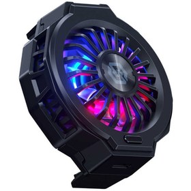 Resim Benks Sr07 Rgb Işıklı Fırtına Telefon Soğutucu Fan Oyunculara Özel 