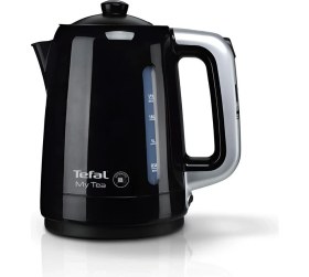 Resim Siyah Çay Makinesi, Hızlı ve Pratik Demleme Aracı, Ev ve Ofis Kullanımı 