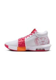 Resim Nike Lebron Witness Vııı Mens Basketball Shoes Erkek Basketbol Ayakkabısı Beyaz Kırmızı Beyaz - Kırmızı 