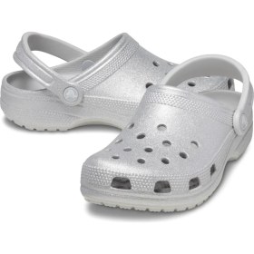 Resim Crocs Classic Glitter Clog Unisex Gri Terlik 