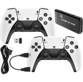 Resim Zero Land Lvsqvr Retro Atari ve Konsol Oyunları Destekli 4K Game Stick 