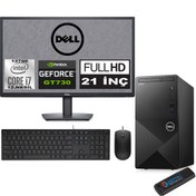 Resim Dell Vostro 3910 mt Intel Core I7 12700 12GB 1tb SSD 21.5" Fhd Ubuntu Nvidia GT730-4GB Masaüstü Bilgisayar 21N3910GT730U03 + Zetta USB Bellek 
