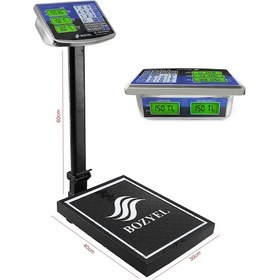 Resim Elektronik Dijital Kantar Terazi 150kg Şarjlı Bozyel Tcs-k2 
