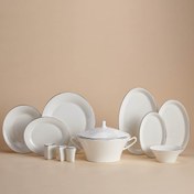 Resim Korkmaz Orient Collection 60 Parça Yemek Takımı Platin A8352 