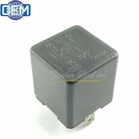 Resim EXPORT 5 Fişli Radyatör Fan Rolesi Siyah 12v Astra F G-corsa B C D-insignia A-meriva A B-vectra A B uyumlu 