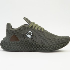Resim Benetton ® | BN-30009 Haki - Kadın Spor Ayakkabı 