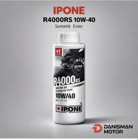Resim Ipone R4000rs 10w-40 Sentetik Ester 4t Motosiklet Motor Yağı 
