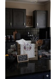 Resim Cath Kidston Desenli Mutfak Kurulama Bezi 1-adet Beyaz - Yeşil 