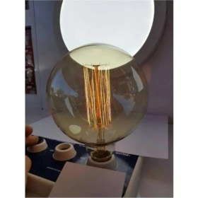 Resim Edison G125GLOP Halojen Ampul 60W E-27 Dimmer Özellikli 2700 Kelvin Şık ve Zarif Aydınlatma 