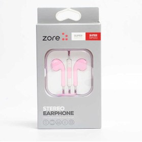Resim HTstore Zore EP5 Basıc Serisi 3.5mm Kulaklık-Pembe açık 