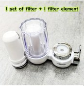 Resim Xuweiwei Stil 2 Seramik Abs Musluk Su Filtre Sistemi 1 Kartus İle Guvenli Icme Ve Mutfak Kullanimi 