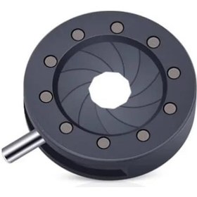 Resim Mikroskop Aksesuarları Kit 10pcs/lot 112mm Optik Iris Diyafram Modülü Mikroskop Kamera Mikroskop Slaytları İçin Ayarlanabilir Manuel Diyafram 