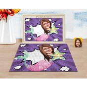 Resim Bk Gift Kişiye Özel Deniz Kızı Karikatürlü 1000 Parça Profesyonel Puzzle-1 