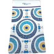 Resim Develi Kese 1973 Büyük Nazar Çini Baskılı Hamam & Banyo Kesesi 