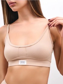Resim Nebo Ease Of Touch Spor Sütyeni İç Çamaşırı Sütyensiz Üst 276709997 Bej 