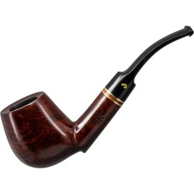 Resim Şahin Üç Yıldız 876 9mm. Filtreli Ebonit Saplı Pipo 