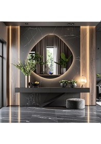 Resim Zynor Günışığı Lazer Kumlamalı Lavabo & Banyo Aynası Dokunmatik Sensörlü 60 X 60 