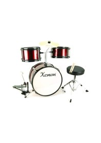 Resim Xnd33wr Çocuk Bateri Seti Bordo 