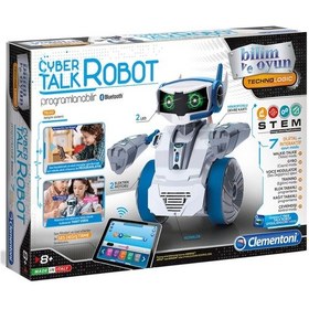 Resim Clementoni Robotik Laboratuvarı - Cyber Talk Robot 