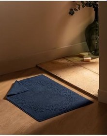 Resim Madame Coco Norice%100 Pamuk Ayak Havlusu, Lacivert, 50 x 70 