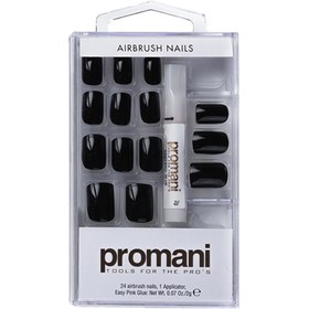 Resim Promani Takma Tırnak Kiti Siyah 24'lü - Gratis 