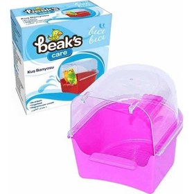 Resim Beaks Bıcı Bıcı Plastik Kuş Banyoluğu 
