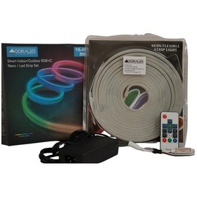 Resim 6x12mm Rgb Pixel Neon Set Rf Uzaktan Kumandalı Ws2811 Magic Neon 