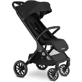 Resim Easywalker Jackey Xl Bebek Arabası Shadow Black - Guardix Anne Kucağı Antrasit 