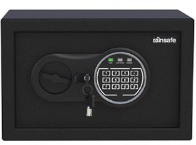 Resim Insafe ISSCEC20 Küçük Boy Dijital Çelik Kasa - Para Kasası - Değerli Eşya ve Mücevher Kasası 