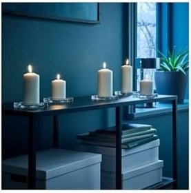 Resim Ikea Fenomen Blok Mum, Natürel Natürel,TYBIWS5DP12JZTUP64 